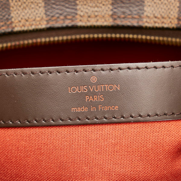 ルイ ヴィトン ダミエ  ナヴィグリオ 斜め掛け ショルダーバッグ N45255 ブラウン PVC レザー レディース LOUIS VUITTON 【中古】