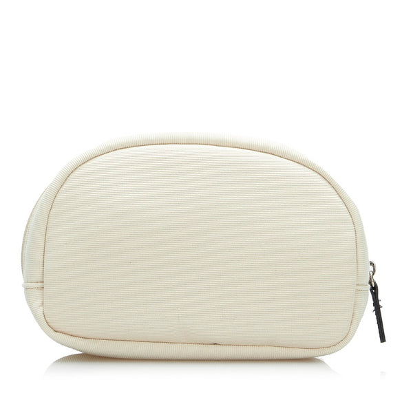 バーバリー ノバチェック ポーチ ハンカチ セット ベージュ キャンバス レディース BURBERRY 【中古】