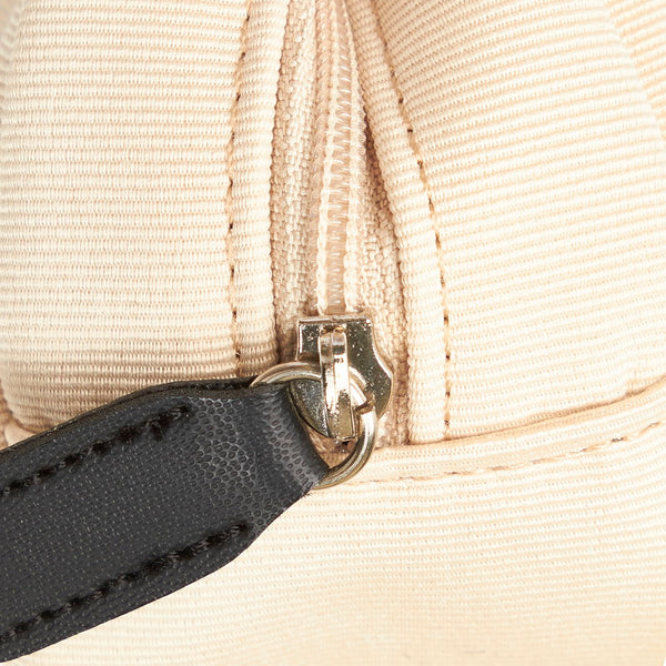 バーバリー ノバチェック ポーチ ハンカチ セット ベージュ キャンバス レディース BURBERRY 【中古】