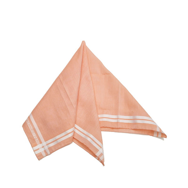 エルメス ソルド ハンカチ ローズクレール コットン レディース HERMES 【中古】