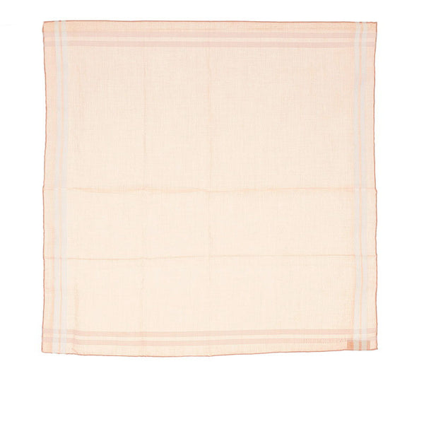 エルメス ソルド ハンカチ ローズクレール コットン レディース HERMES 【中古】