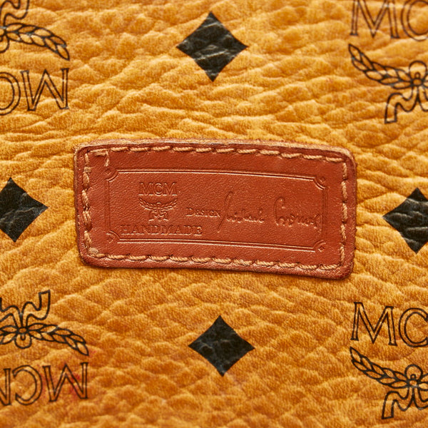 エム シー エム ヴィセトス トートバッグ ブラウン PVC レディース MCM 【中古】