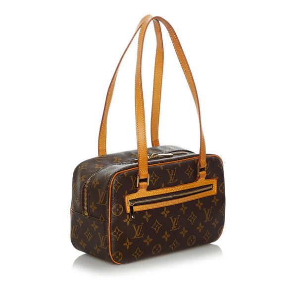 ルイ ヴィトン モノグラム シテ MM ハンドバッグ ショルダーバッグ M51182 ブラウン PVC レザー レディース LOUIS VUITTON 【中古】