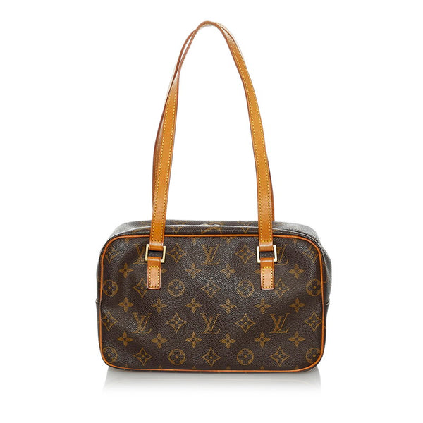 ルイ ヴィトン モノグラム シテ MM ハンドバッグ ショルダーバッグ M51182 ブラウン PVC レザー レディース LOUIS VUITTON 【中古】