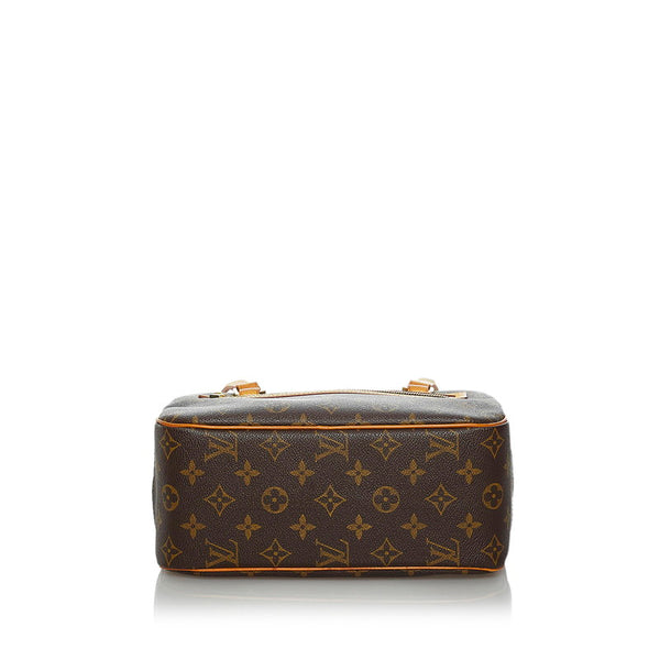 ルイ ヴィトン モノグラム シテ MM ハンドバッグ ショルダーバッグ M51182 ブラウン PVC レザー レディース LOUIS VUITTON 【中古】