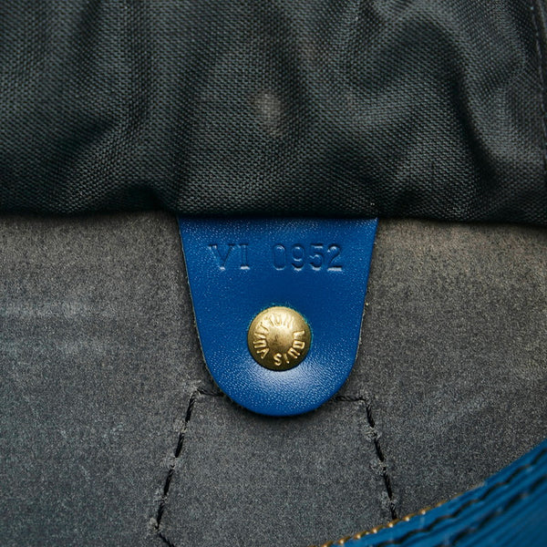 ルイ ヴィトン エピ スピーディ25 ハンドバッグ ミニボストンバッグ M43015 トレドブルー レザー レディース LOUIS VUITTON 【中古】