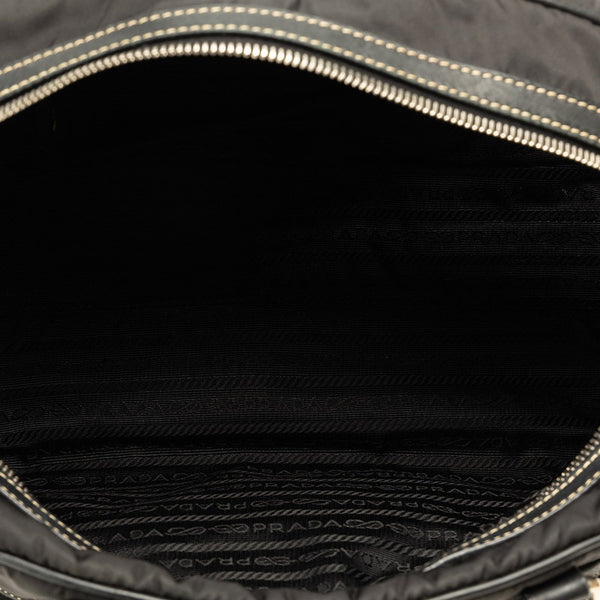 プラダ ハンドバッグ ブラック ナイロン レディース PRADA 【中古】