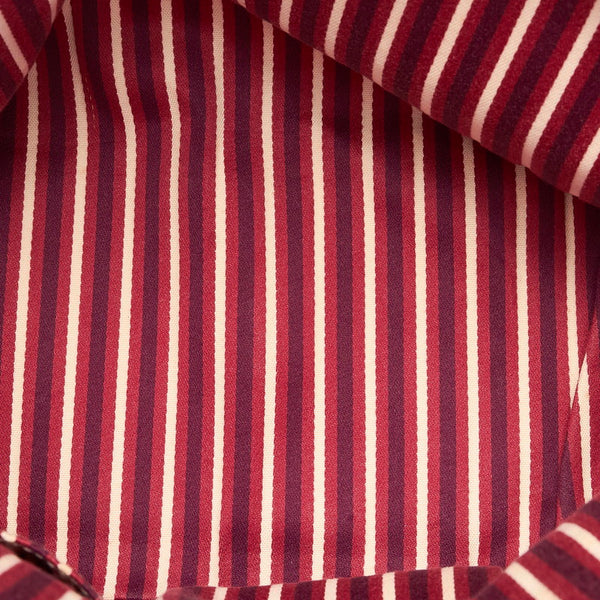 グッチ GGキャンバス インターロッキングG トートバッグ 169946 ベージュ ピンク キャンバス レザー レディース GUCCI 【中古】