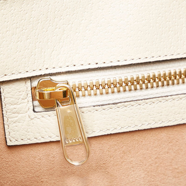 グッチ GGスプリーム アップルハート レボムスモール トートバッグ ショルダーバッグ 2WAY 659983 ベージュ ホワイト マルチカラー PVC レザー レディース GUCCI 【中古】