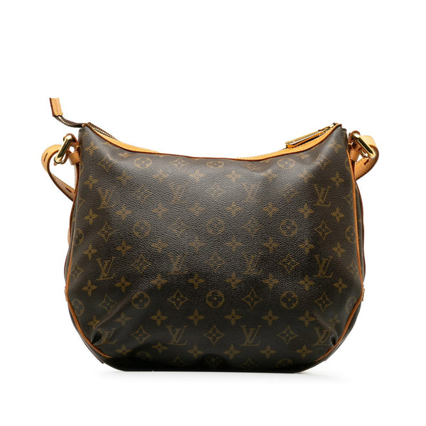 ルイ ヴィトン モノグラム トゥラムGM ショルダーバッグ M40075 ブラウン PVC レザー レディース LOUIS VUITTON 【中古】