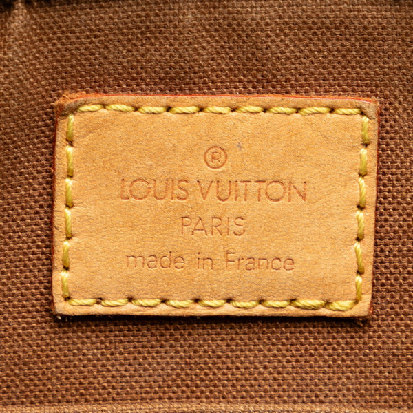ルイ ヴィトン モノグラム トゥラムGM ショルダーバッグ M40075 ブラウン PVC レザー レディース LOUIS VUITTON 【中古】