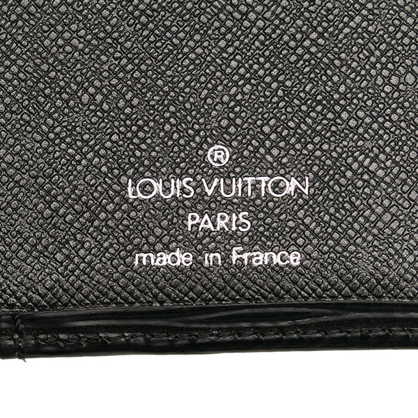 ルイ ヴィトン エピ オーガナイザー ドゥ ポッシュ カードケース M63582 ノワール ブラック レザー レディース LOUIS VUITTON 【中古】