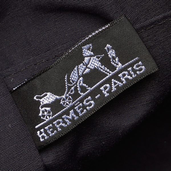 エルメス エールライン ポーチMM クラッチバッグ セカンドバッグ グレー キャンバス レディース HERMES 【中古】