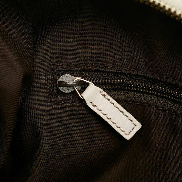 グッチ GGキャンバス アビー ワンショルダーバッグ 189833 ベージュ ホワイト キャンバス レザー レディース GUCCI 【中古】