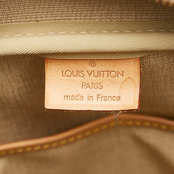 ルイ ヴィトン モノグラム ドーヴィル ハンドバッグ M47270 ブラウン PVC レザー レディース LOUIS VUITTON 【中古】