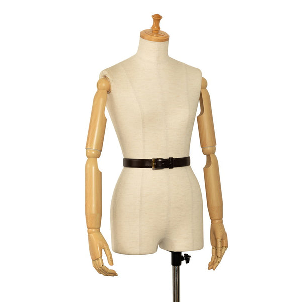 ディオール MONSIEUR ベルト ブラウン レザー メンズ Dior 【中古】