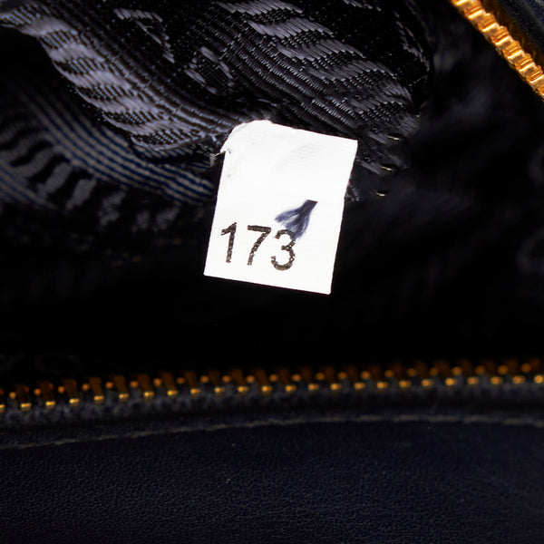 プラダ ハンドバッグ ショルダーバッグ 2WAY BN2324 ネイビー レザー レディース PRADA 【中古】