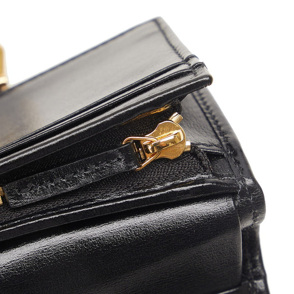 グッチ ジャッキー1961 二つ折り財布 645536 ブラック レザー レディース GUCCI 【中古】