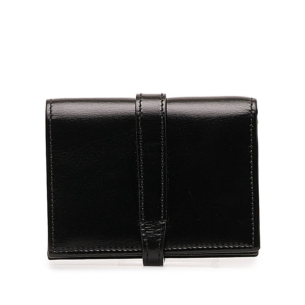 グッチ ジャッキー1961 二つ折り財布 645536 ブラック レザー レディース GUCCI 【中古】