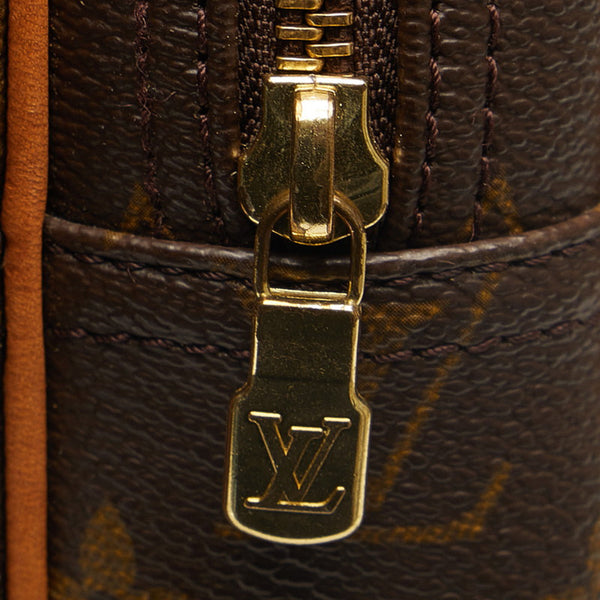 ルイ ヴィトン モノグラム  リポーターPM 斜め掛け ショルダーバッグ  M45254 ブラウン PVC レザー レディース LOUIS VUITTON 【中古】