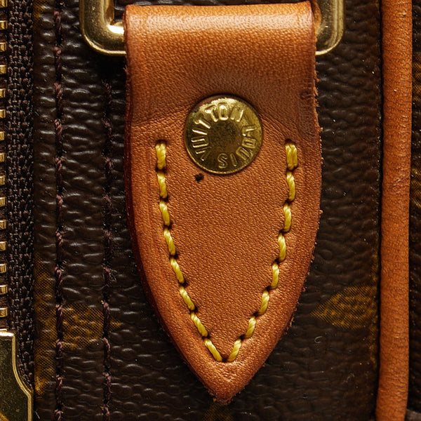 ルイ ヴィトン モノグラム  リポーターPM 斜め掛け ショルダーバッグ  M45254 ブラウン PVC レザー レディース LOUIS VUITTON 【中古】