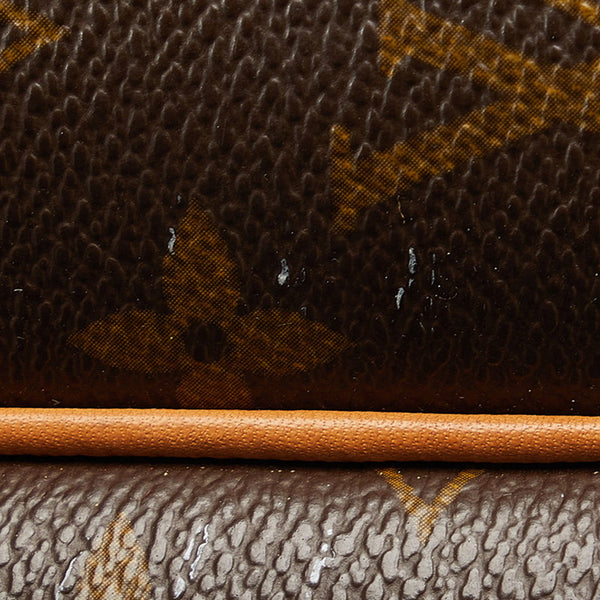 ルイ ヴィトン モノグラム  リポーターPM 斜め掛け ショルダーバッグ  M45254 ブラウン PVC レザー レディース LOUIS VUITTON 【中古】