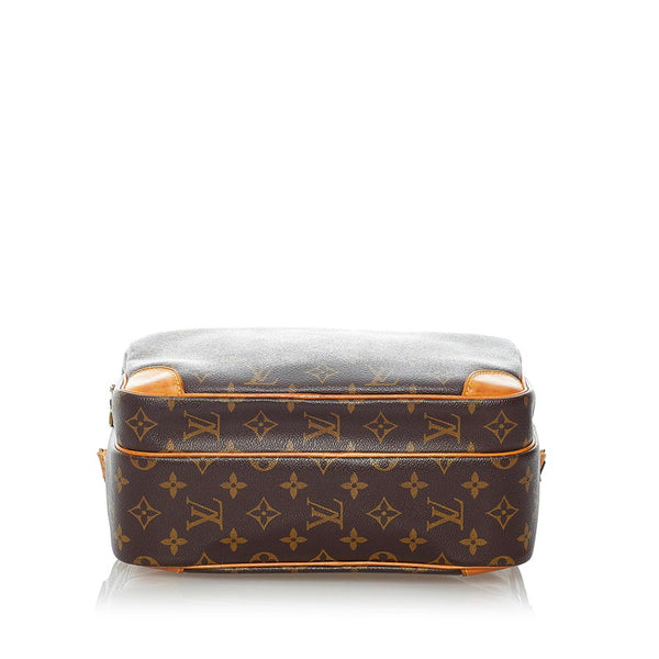 ルイ ヴィトン モノグラム ナイル 斜めがけ ショルダー M45244 ブラウン PVC レザー レディース LOUIS VUITTON 【中古】