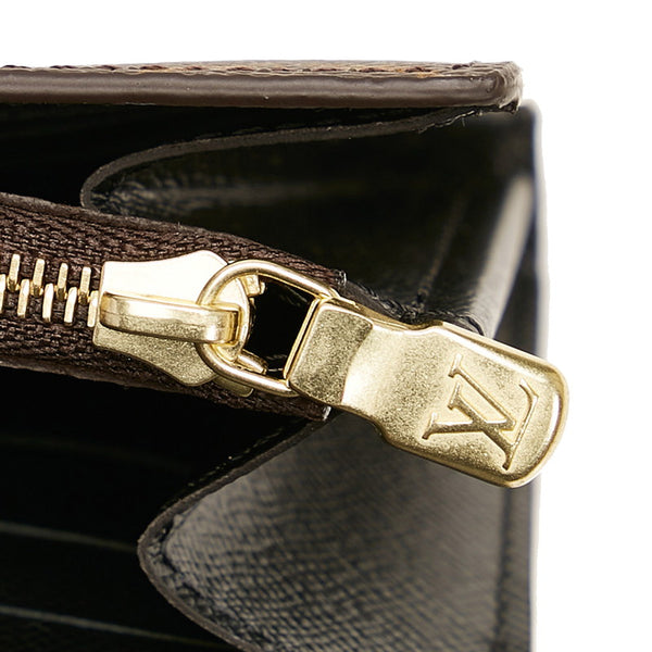 ルイ ヴィトン モノグラム ジャイアント ポルトフォイユ サラ 長財布 M80726 ブラウン PVC レディース LOUIS VUITTON 【中古】