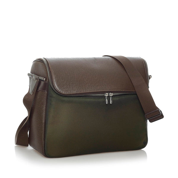 ルイ ヴィトン タイガ  タイミール 斜めがけ ショルダー M30862 アルドワーズ キャンバス レザー メンズ LOUIS VUITTON 【中古】