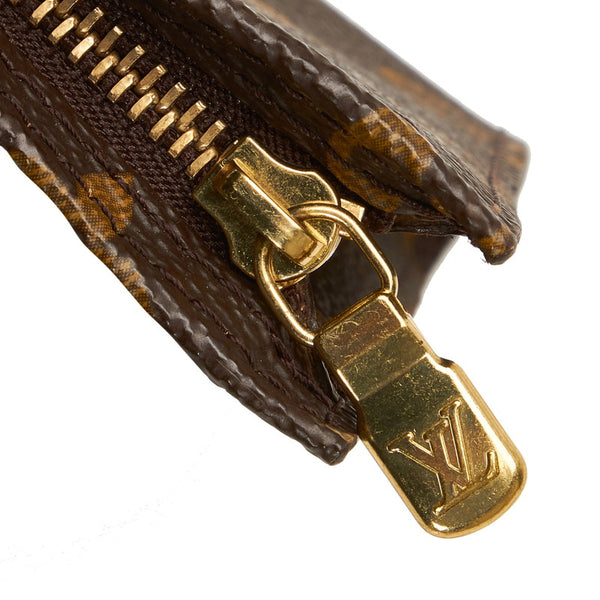 ルイ ヴィトン モノグラム バケットPM トートバッグ ショルダーバッグ M42238 ブラウン PVC レザー レディース LOUIS VUITTON 【中古】