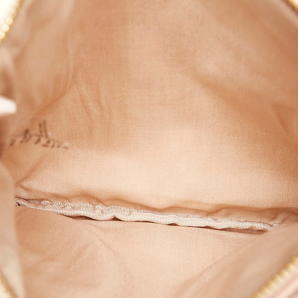 クロエ ノベルティ コスメポーチ ピンク 合成皮革 レディース Chloe 【中古】