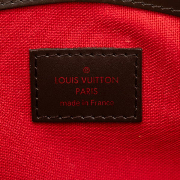 ルイ ヴィトン ダミエ ヴェローナ PM ハンドバッグ N41117 エベヌ ブラウン PVC レザー レディース LOUIS VUITTON 【中古】
