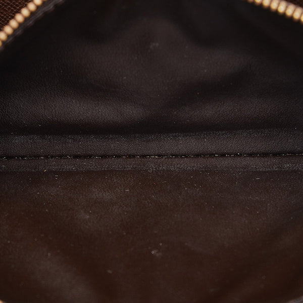 ルイ ヴィトン ダミエ ポルトフォイユ サラ 長財布 N61734 ブラウン PVC レザー レディース LOUIS VUITTON 【中古】
