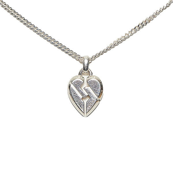 グッチ ノットハート ペンダント ネックレス 313463 J8400 シルバー スターリングシルバー レディース GUCCI 【中古】