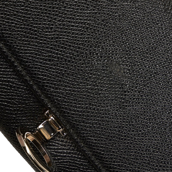 ブルガリ ブルガリブルガリ 長財布 30414 ブラック レザー レディース BVLGARI 【中古】