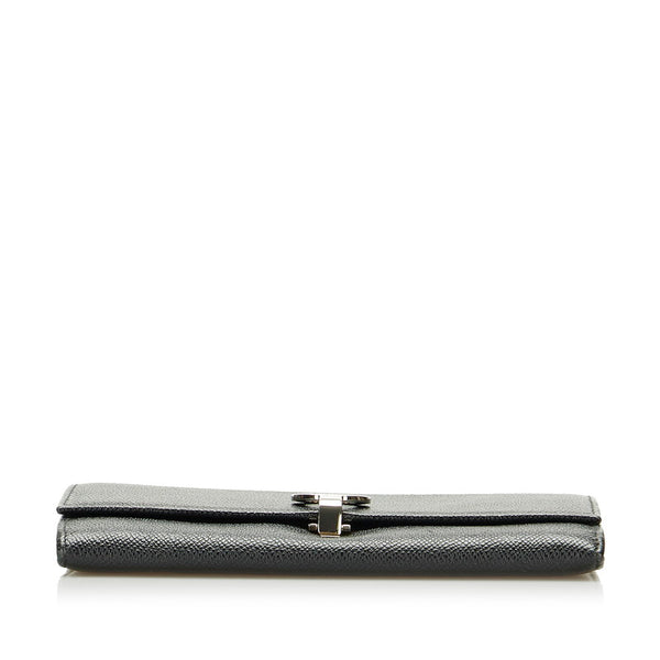 ブルガリ ブルガリブルガリ 長財布 30414 ブラック レザー レディース BVLGARI 【中古】