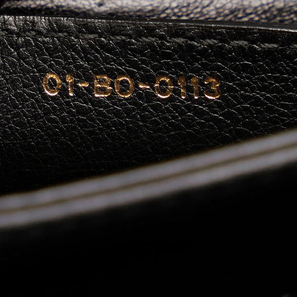 ディオール チェーン ショルダーバッグ  ブラック レザー レディース Dior 【中古】