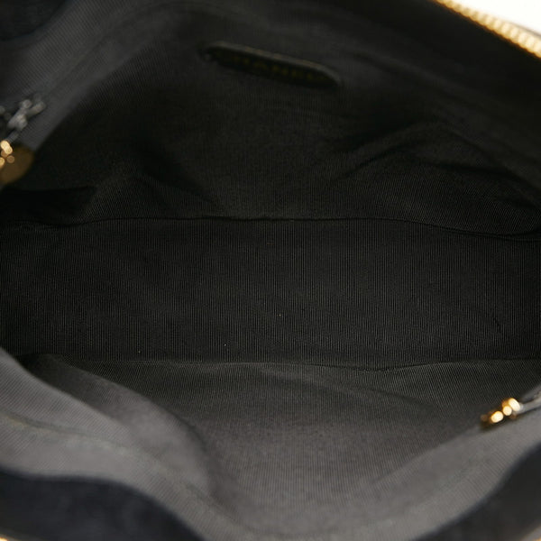 シャネル ココマーク チェーン トートバッグ ショルダーバッグ ブラック キャビアスキン レディース CHANEL 【中古】