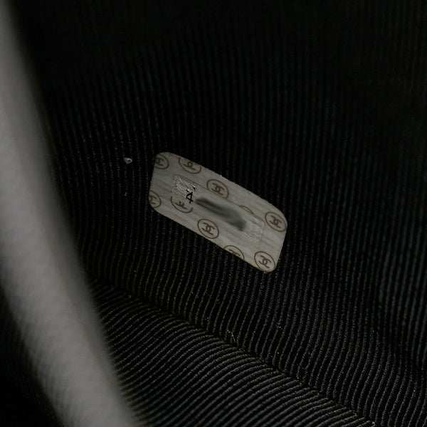 シャネル ココマーク チェーン トートバッグ ショルダーバッグ ブラック キャビアスキン レディース CHANEL 【中古】