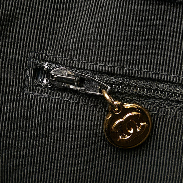 シャネル ココマーク チェーン トートバッグ ショルダーバッグ ブラック キャビアスキン レディース CHANEL 【中古】