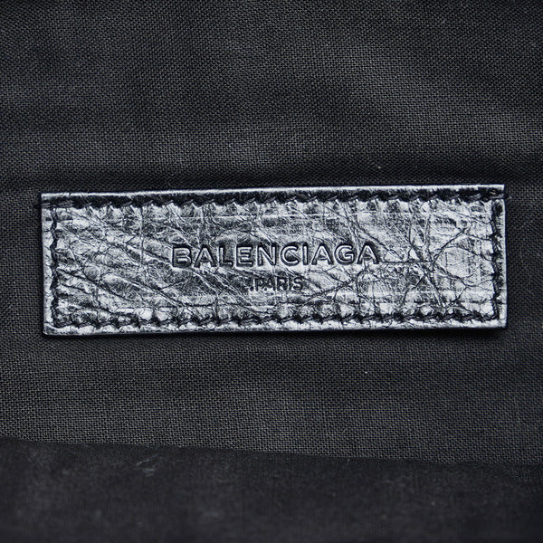 バレンシアガ クラッチバッグ セカンドバッグ 273022 ブラック レザー レディース BALENCIAGA 【中古】