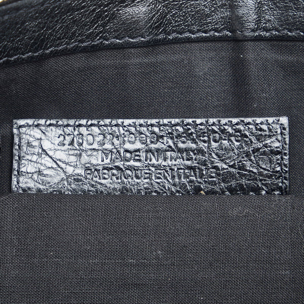 バレンシアガ クラッチバッグ セカンドバッグ 273022 ブラック レザー レディース BALENCIAGA 【中古】