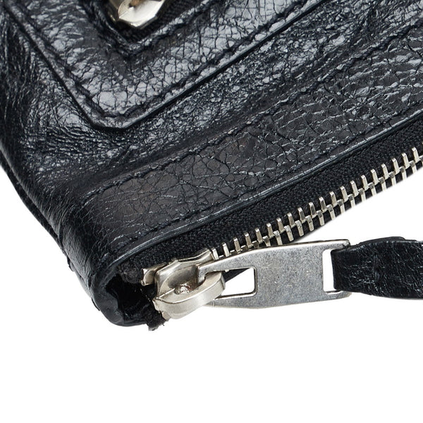 バレンシアガ クラッチバッグ セカンドバッグ 273022 ブラック レザー レディース BALENCIAGA 【中古】