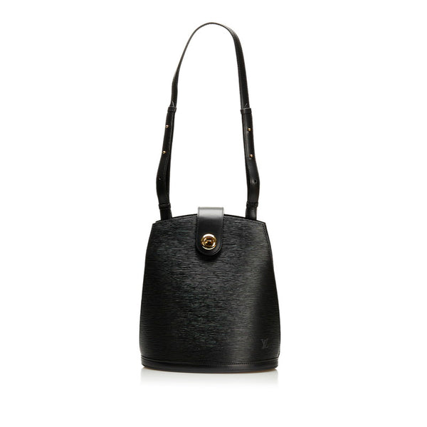 ルイ ヴィトン エピ クリニュー ショルダーバッグ M52252 ノワール ブラック レザー レディース LOUIS VUITTON 【中古】