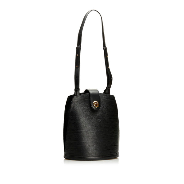 ルイ ヴィトン エピ クリニュー ショルダーバッグ M52252 ノワール ブラック レザー レディース LOUIS VUITTON 【中古】
