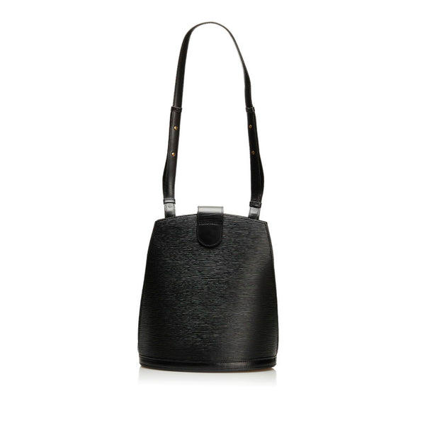 ルイ ヴィトン エピ クリニュー ショルダーバッグ M52252 ノワール ブラック レザー レディース LOUIS VUITTON 【中古】
