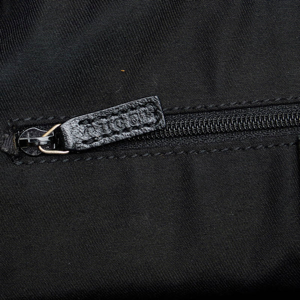 グッチ GGキャンバス プリンシー シェリーライン ハンドバッグ 161720 ブラック キャンバス レザー レディース GUCCI 【中古】