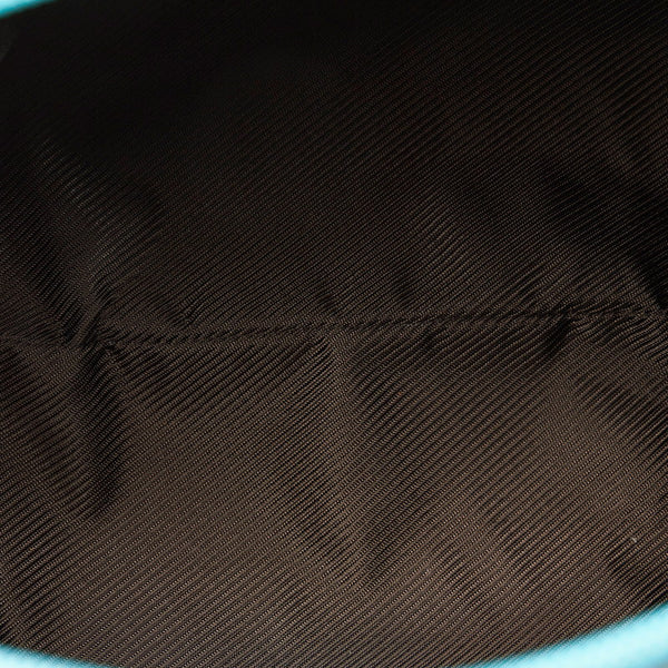 グッチ ＧGキャンバス ハンドバッグ 124542 ベージュ ブルー キャンバス レザー レディース GUCCI 【中古】