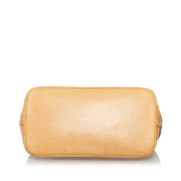 ルイ ヴィトン モノグラム アルマ ハンドバッグ M51130 ブラウン PVC レザー レディース LOUIS VUITTON 【中古】