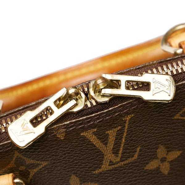 ルイ ヴィトン モノグラム アルマ ハンドバッグ M51130 ブラウン PVC レザー レディース LOUIS VUITTON 【中古】